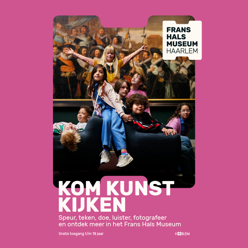 Oya Creatief Haarlem ontwerp webdesign illustratie branding Frans Hals Museum