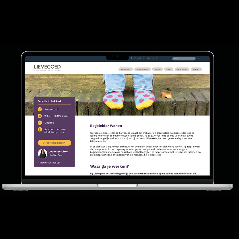 Oya Creatief Haarlem ontwerp webdesign illustratie branding Lievegoed