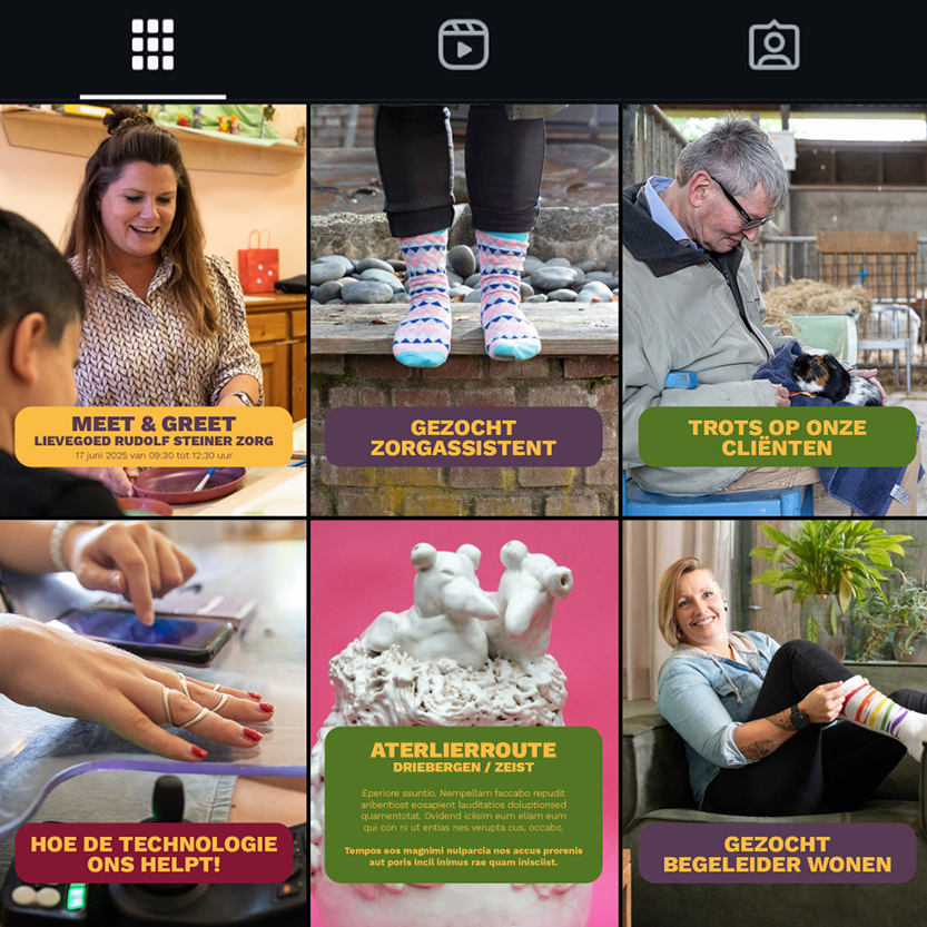 Oya Creatief Haarlem ontwerp webdesign illustratie branding Lievegoed