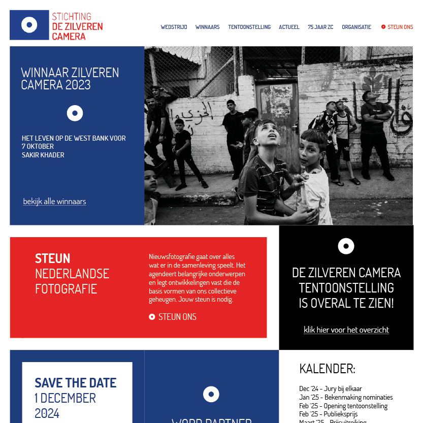 Oya Creatief Haarlem ontwerp webdesign illustratie branding Zilveren Camera